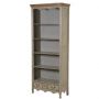 Vieux Olive Green Aged Bookcase